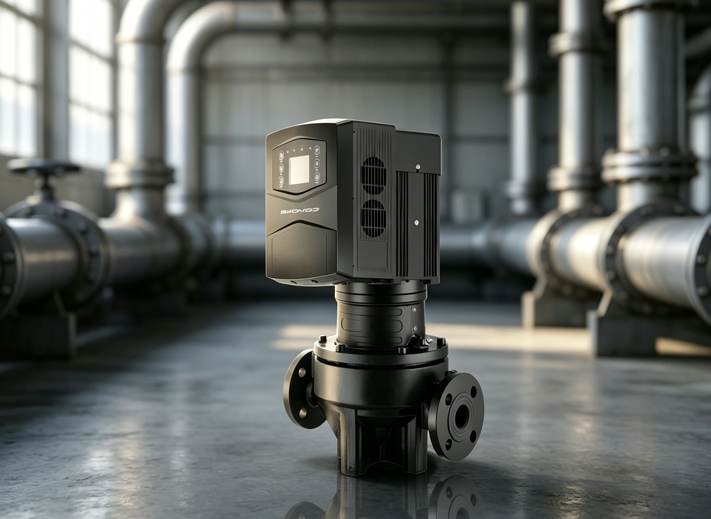 Permanent Magnet Variable Frequency Pipeline Circulation Pump
